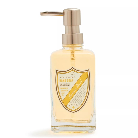 Sur La Table Lemon Basil Hand Soap and Lotion Set - Picture 2 of 12